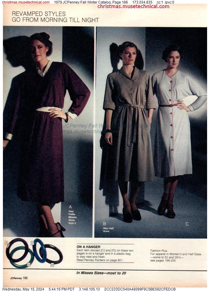 1979 JCPenney Fall Winter Catalog, Page 186