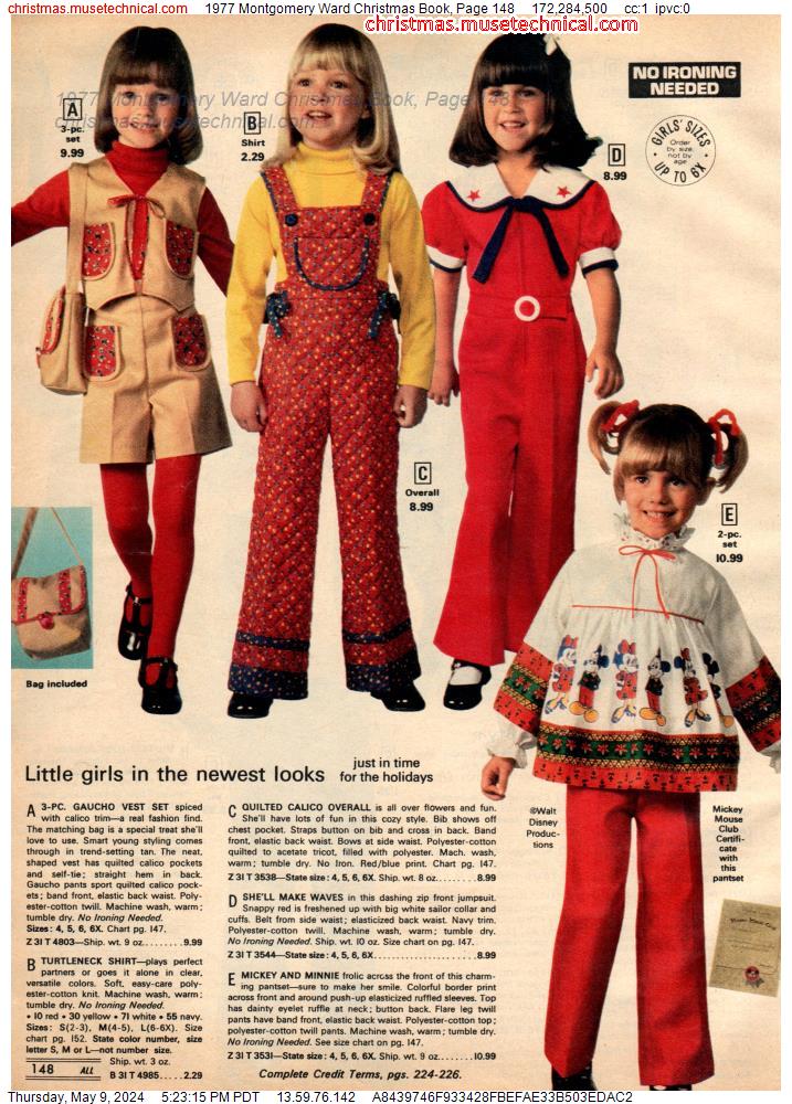 1977 Montgomery Ward Christmas Book, Page 148