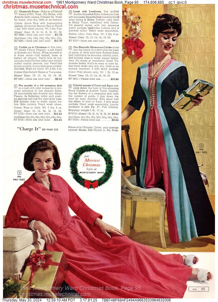 1961 Montgomery Ward Christmas Book, Page 95