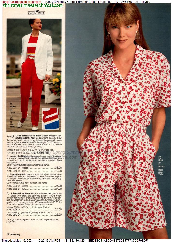 1992 JCPenney Spring Summer Catalog, Page 82