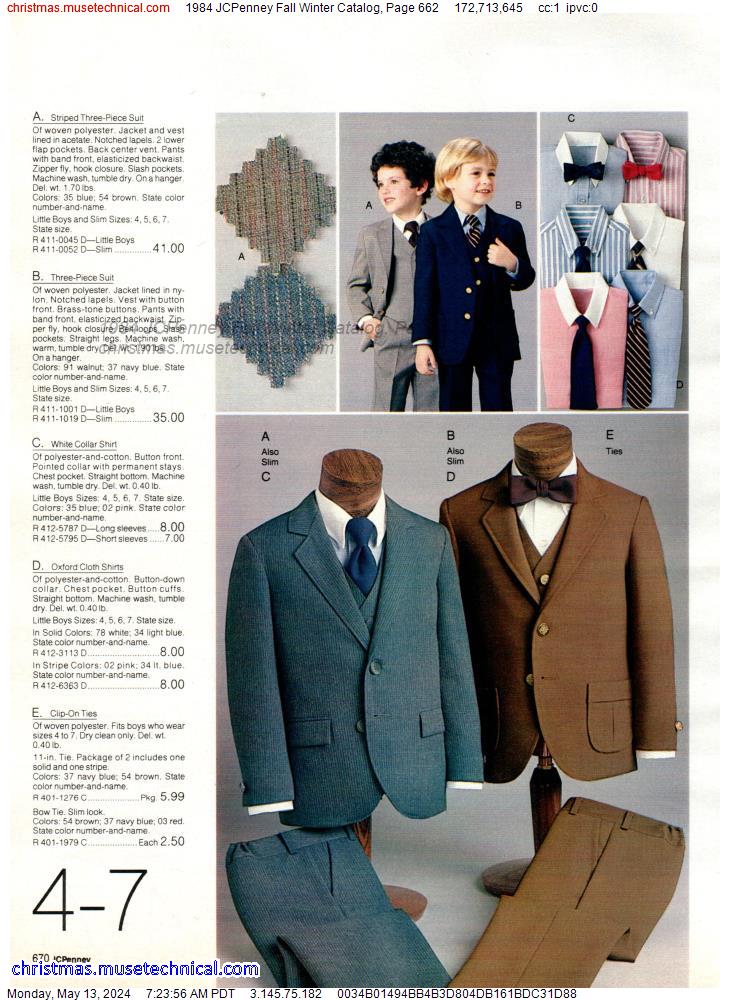 1984 JCPenney Fall Winter Catalog, Page 662
