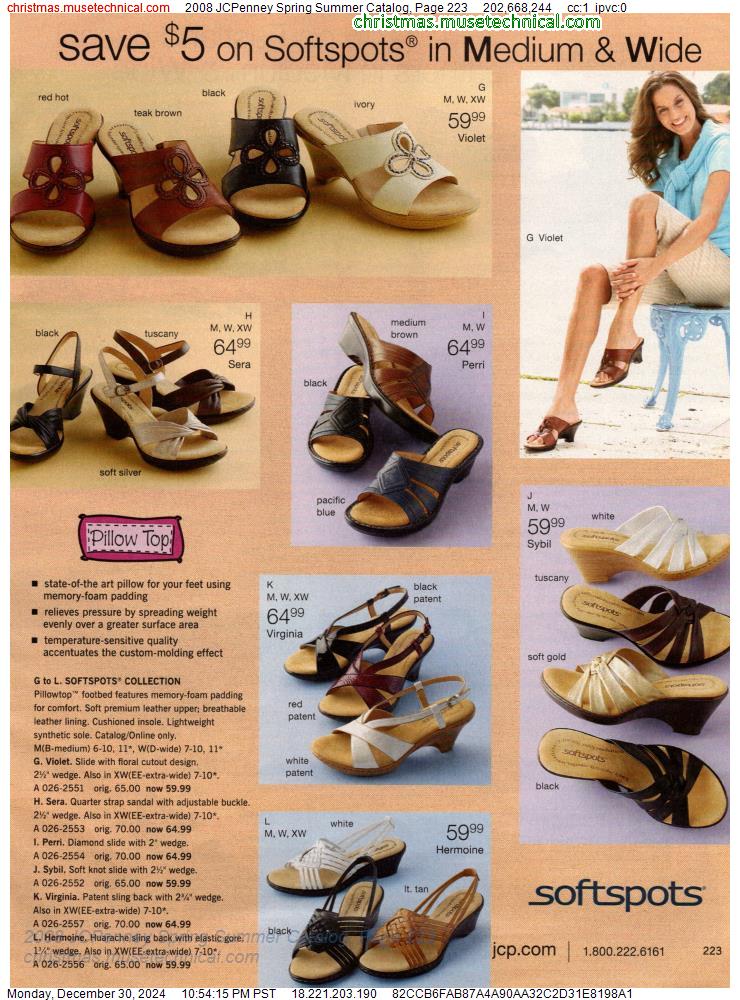 2008 JCPenney Spring Summer Catalog, Page 223