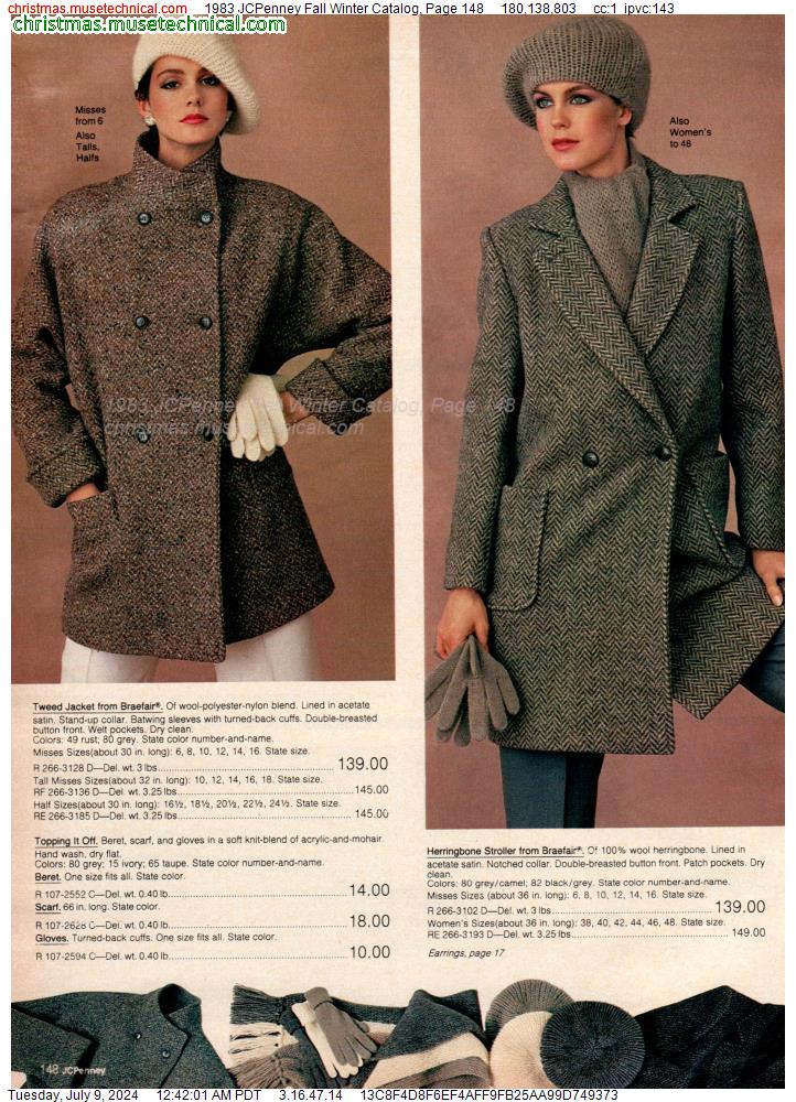 1983 JCPenney Fall Winter Catalog, Page 148
