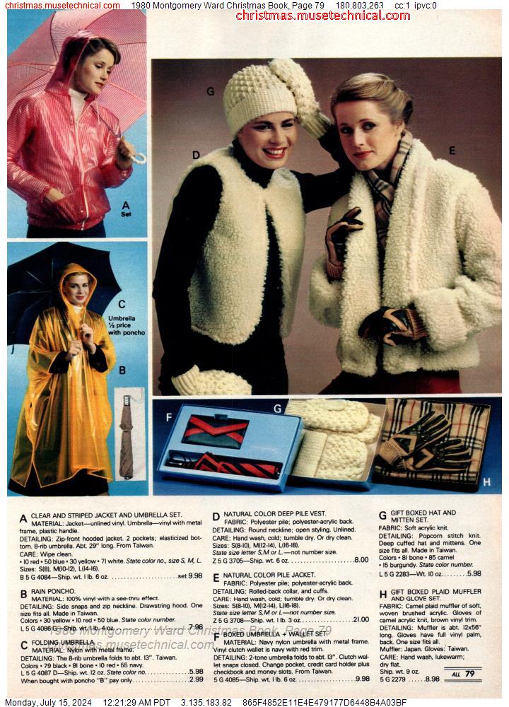 1980 Montgomery Ward Christmas Book, Page 79