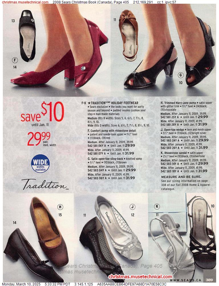 2008 Sears Christmas Book (Canada), Page 405