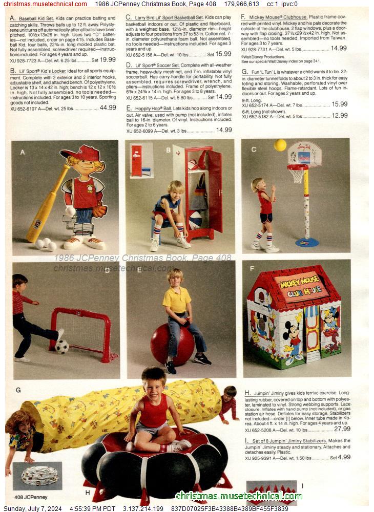 1986 JCPenney Christmas Book, Page 408