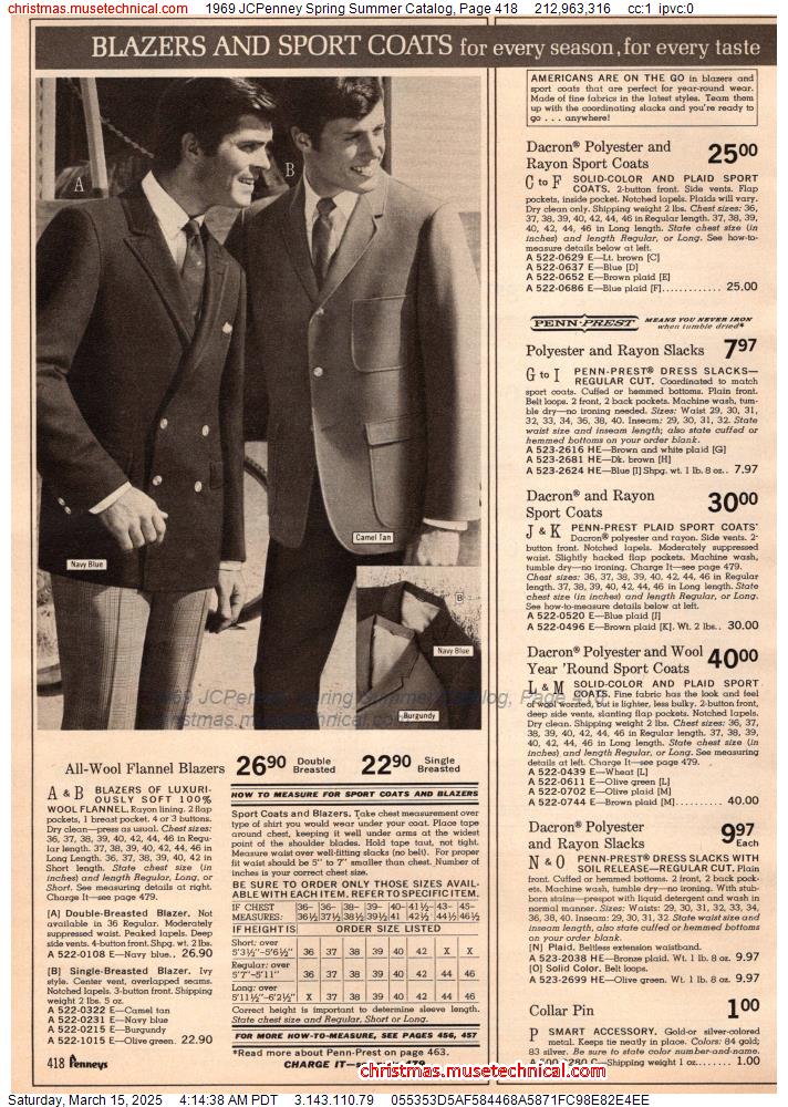 1969 JCPenney Spring Summer Catalog, Page 418