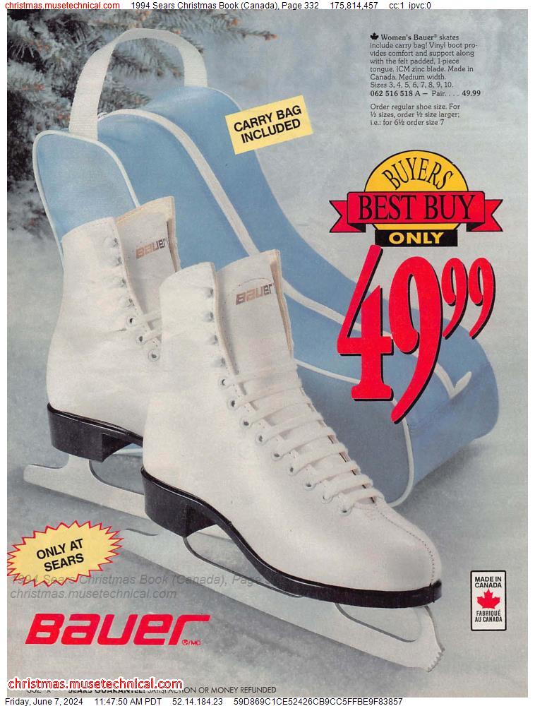 1994 Sears Christmas Book (Canada), Page 332