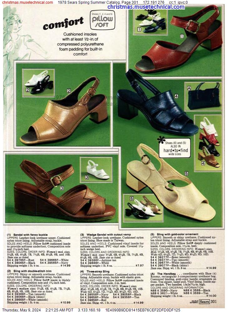 1978 Sears Spring Summer Catalog, Page 301