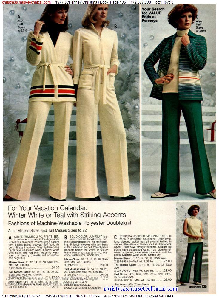 1977 JCPenney Christmas Book, Page 135