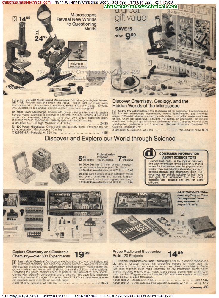 1977 JCPenney Christmas Book, Page 499