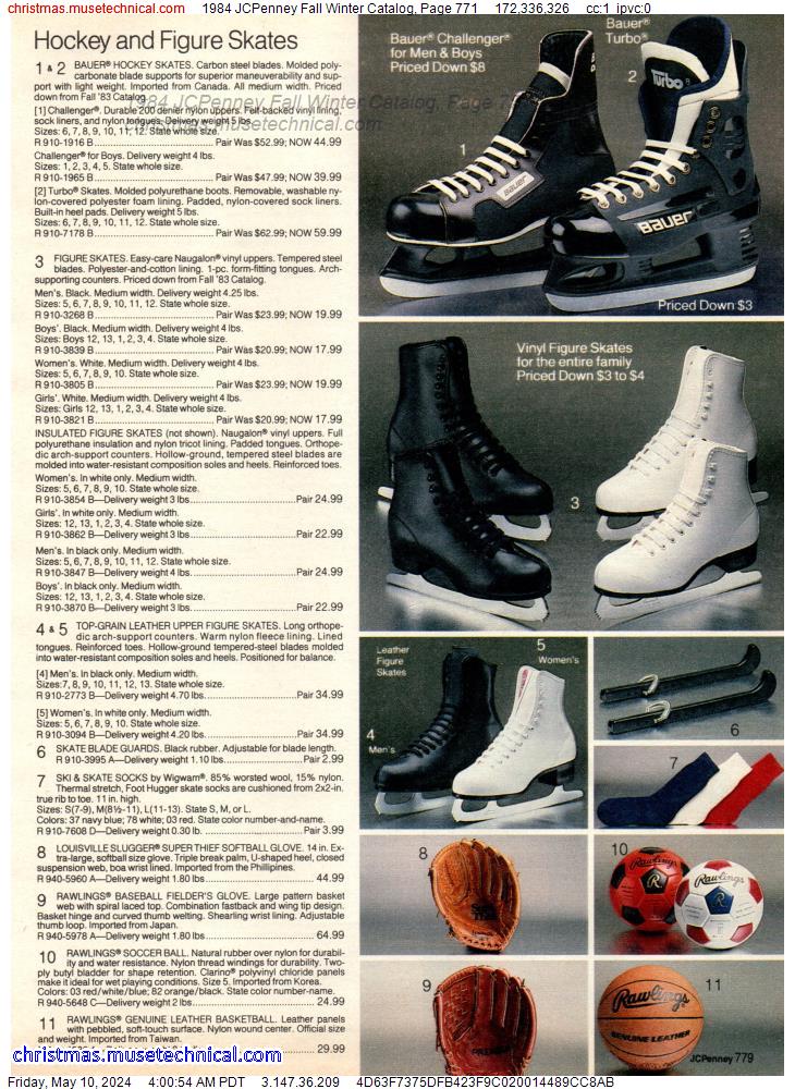 1984 JCPenney Fall Winter Catalog, Page 771