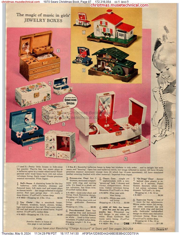 1970 Sears Christmas Book, Page 87
