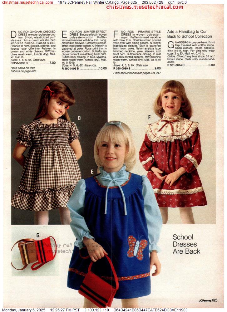 1979 JCPenney Fall Winter Catalog, Page 625