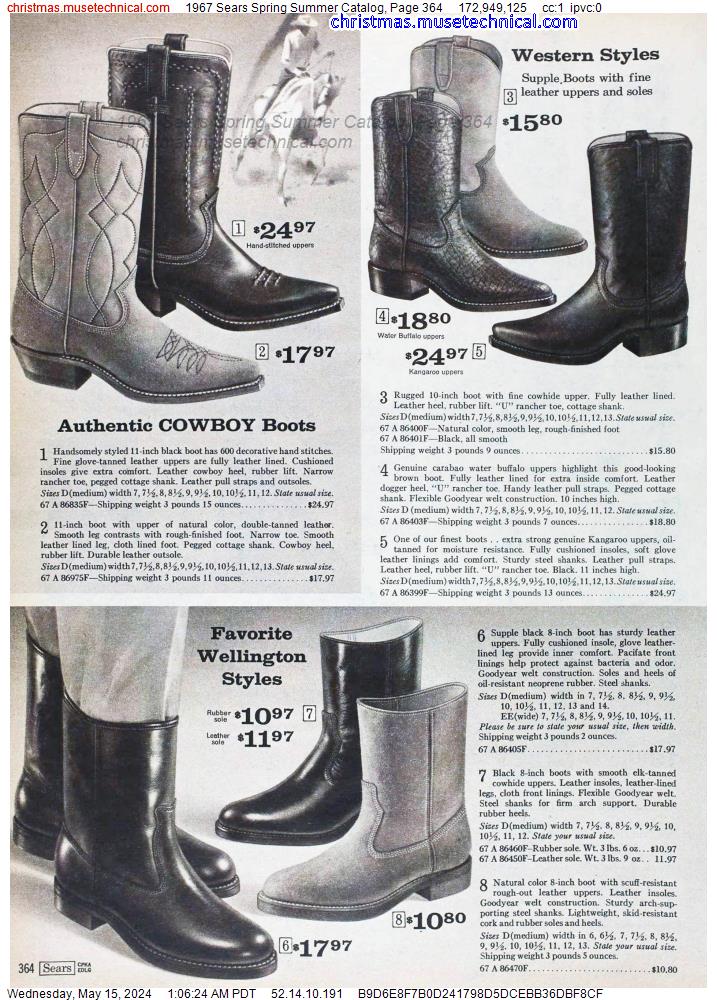1967 Sears Spring Summer Catalog, Page 364
