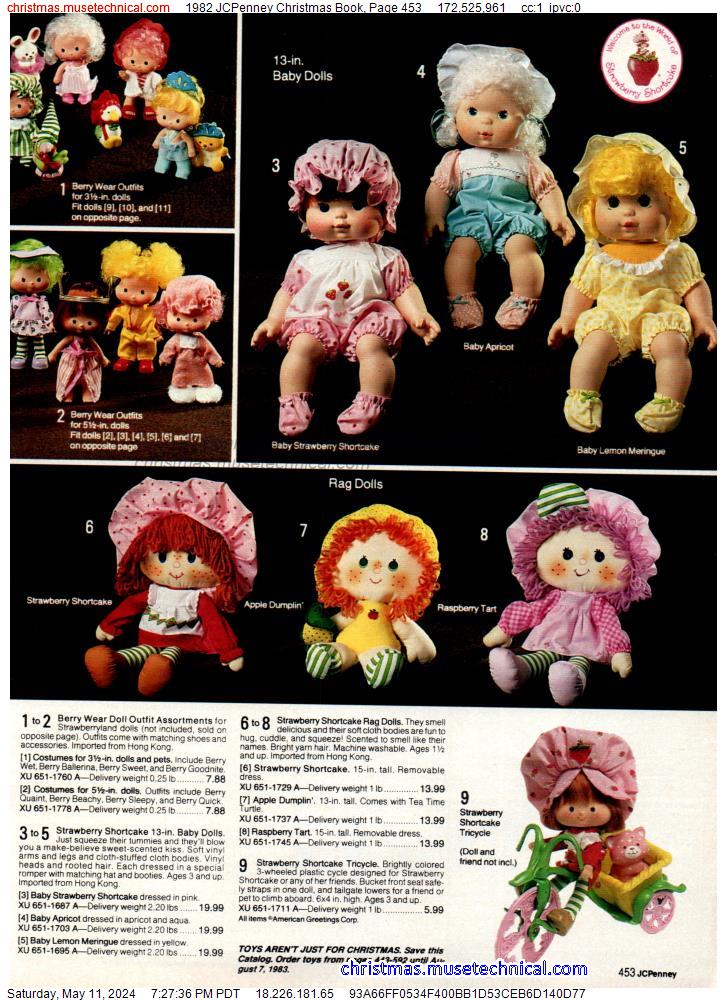 1982 JCPenney Christmas Book, Page 453