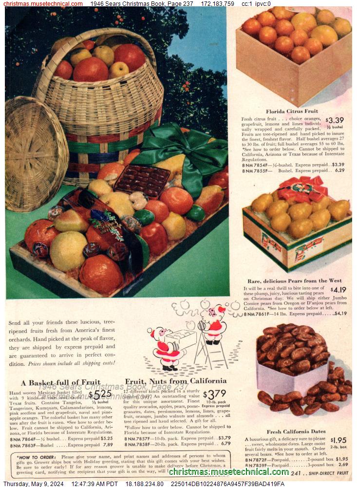1946 Sears Christmas Book, Page 237