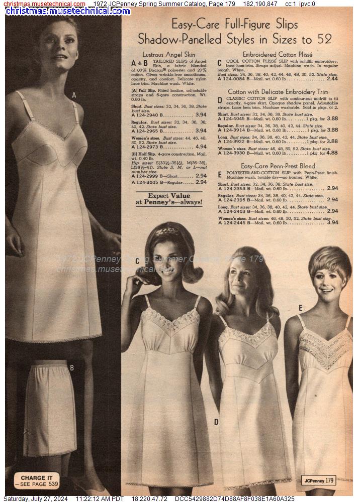 1972 JCPenney Spring Summer Catalog, Page 179