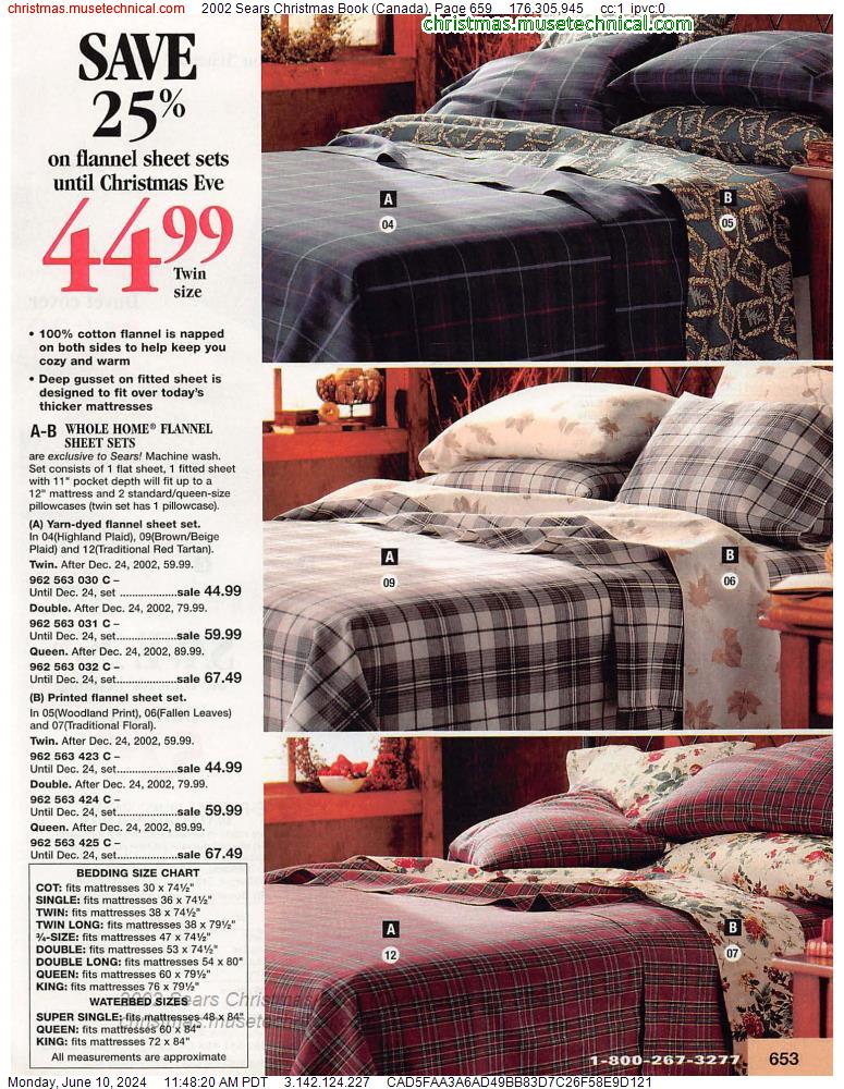 2002 Sears Christmas Book (Canada), Page 659