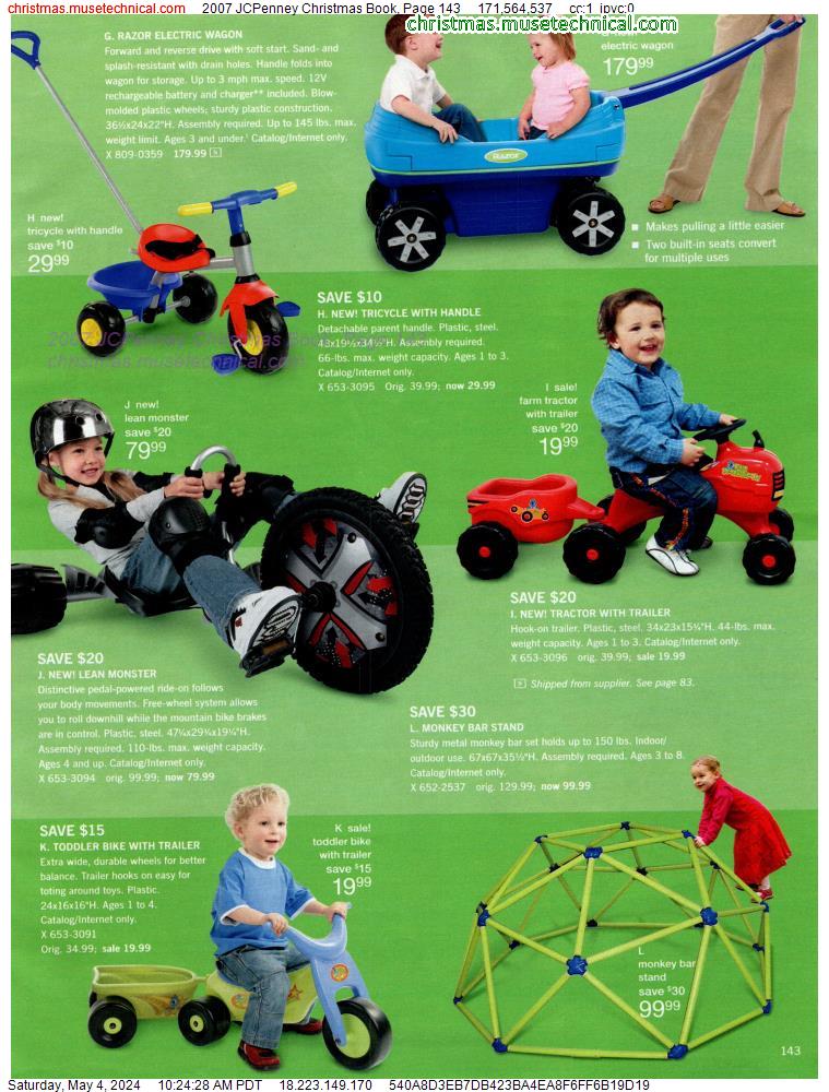 2007 JCPenney Christmas Book, Page 143
