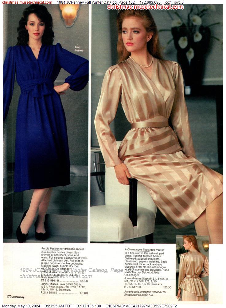 1984 JCPenney Fall Winter Catalog, Page 162