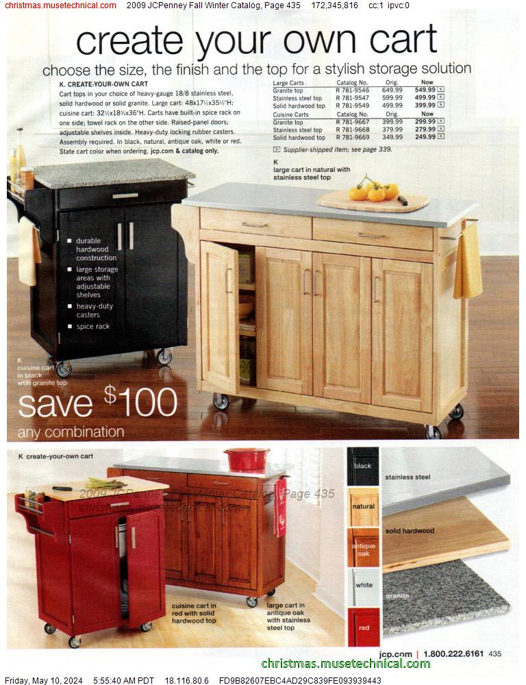 2009 JCPenney Fall Winter Catalog, Page 435