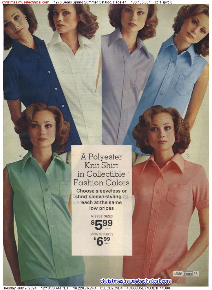 1976 Sears Spring Summer Catalog, Page 47