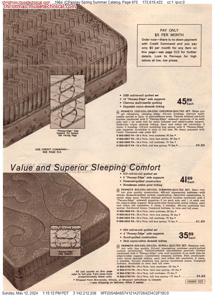 1964 JCPenney Spring Summer Catalog, Page 975