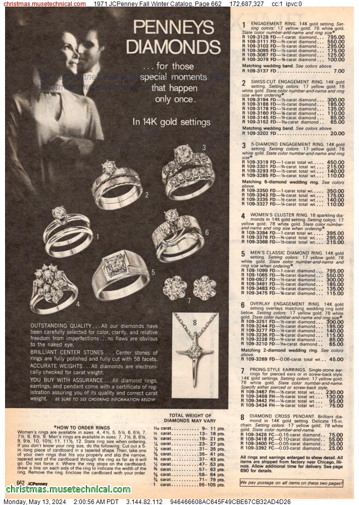 1971 JCPenney Fall Winter Catalog, Page 662