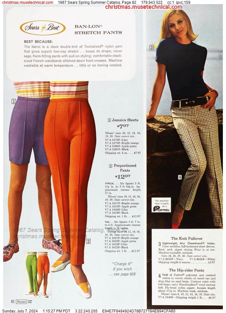 1967 Sears Spring Summer Catalog, Page 82