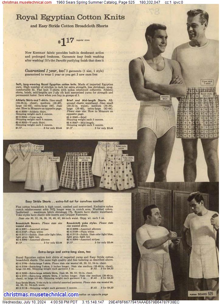 1960 Sears Spring Summer Catalog, Page 525