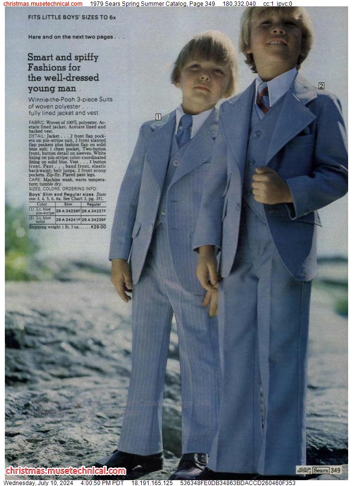 1979 Sears Spring Summer Catalog, Page 349