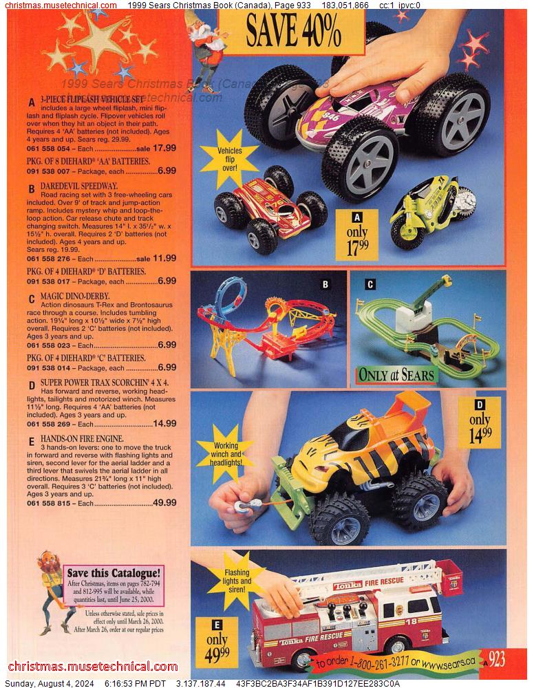 1999 Sears Christmas Book (Canada), Page 933