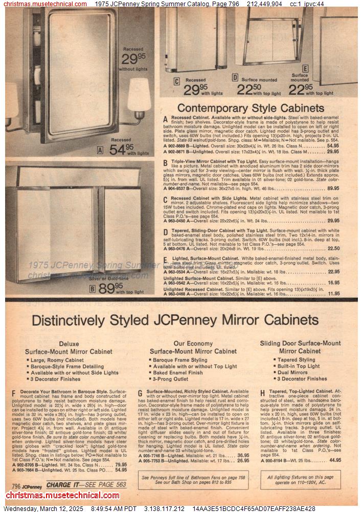 1975 JCPenney Spring Summer Catalog, Page 796