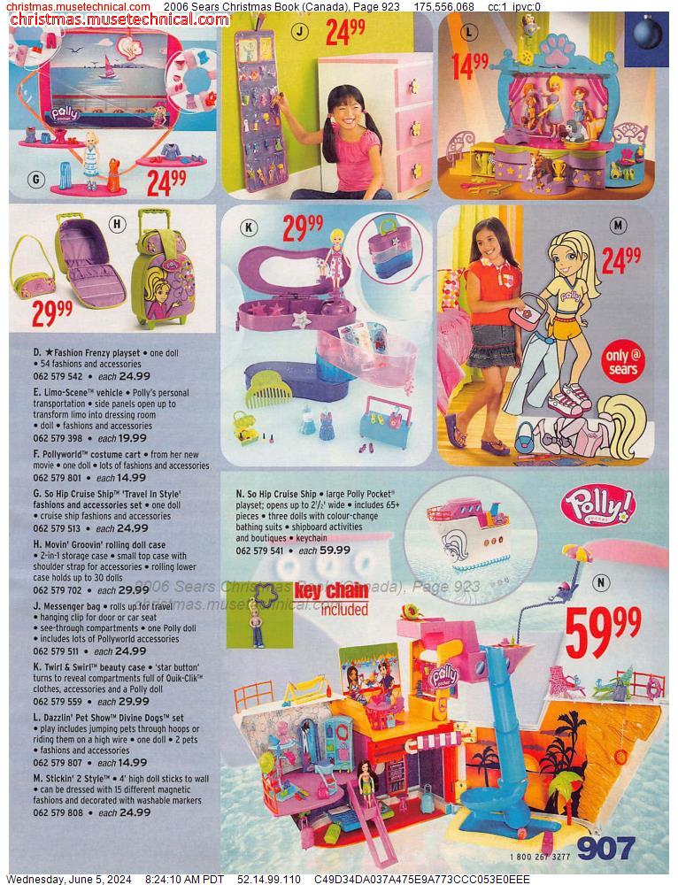 2006 Sears Christmas Book (Canada), Page 923