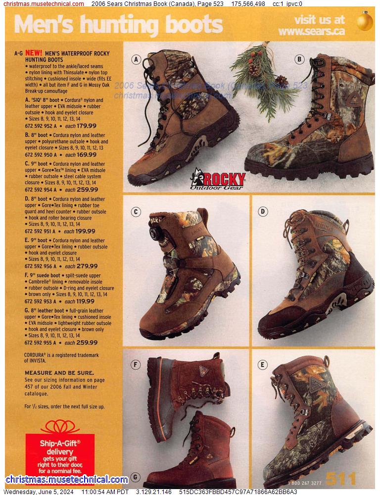 2006 Sears Christmas Book (Canada), Page 523