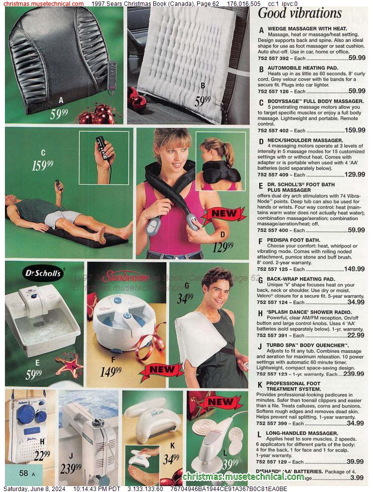 1997 Sears Christmas Book (Canada), Page 62
