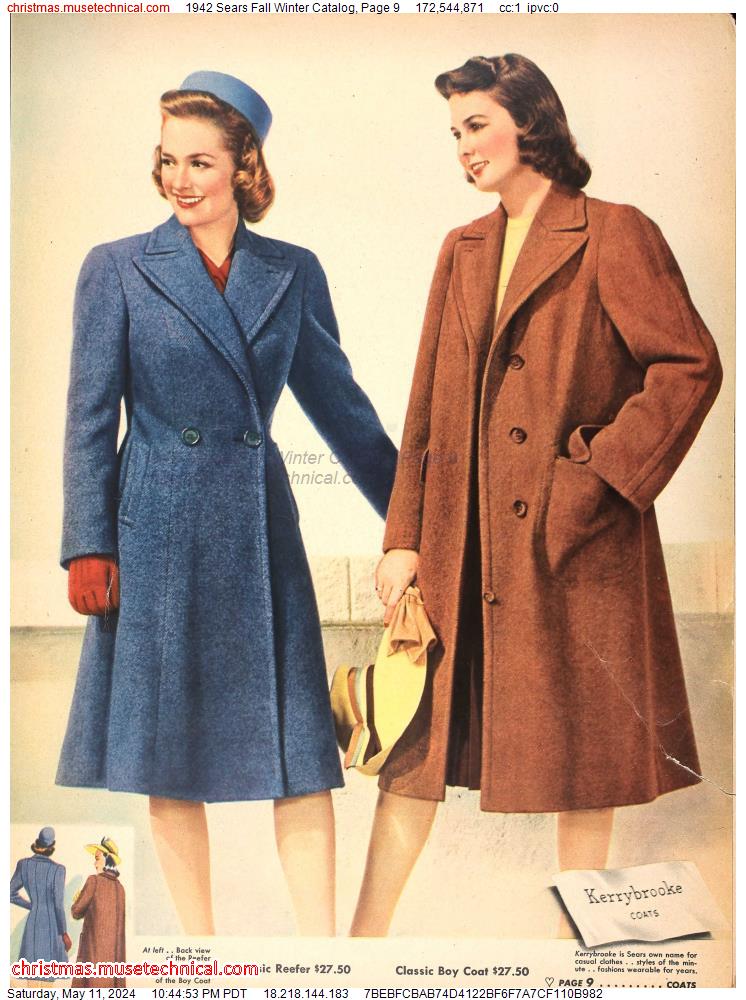 1942 Sears Fall Winter Catalog, Page 9