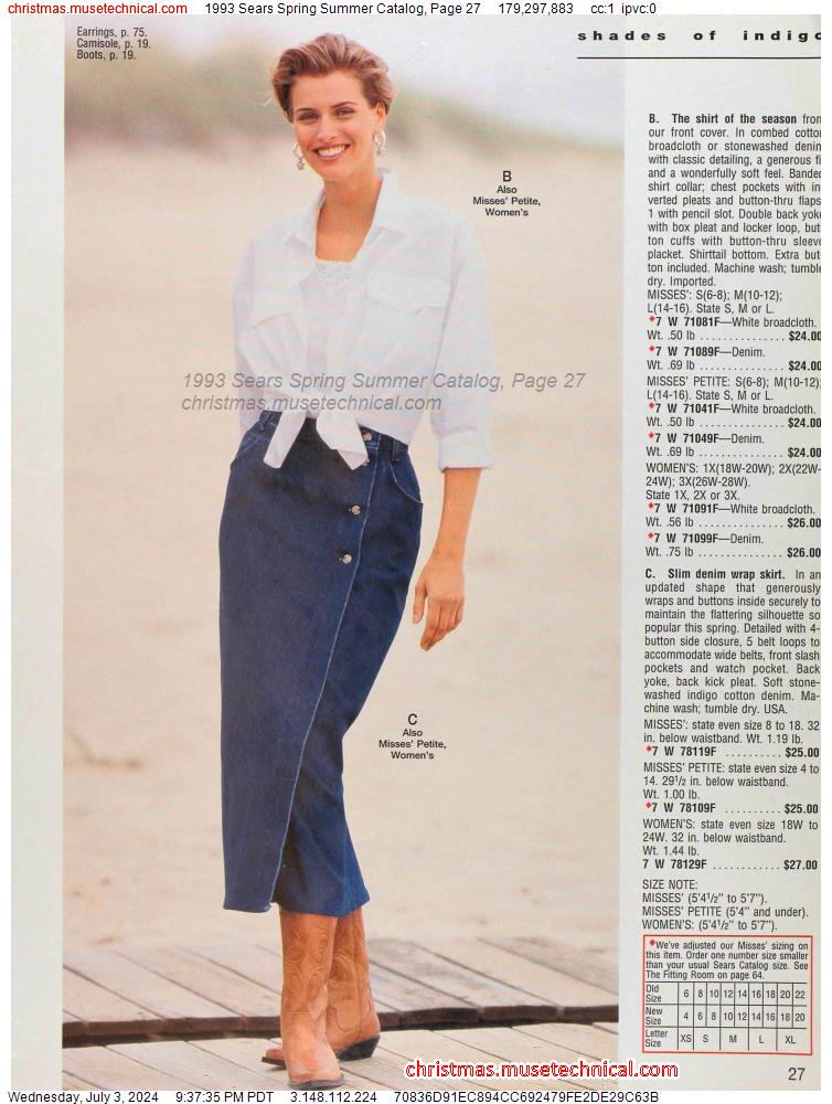1993 Sears Spring Summer Catalog, Page 27