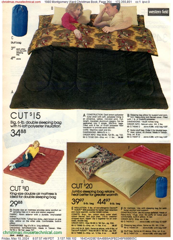 1980 Montgomery Ward Christmas Book, Page 364