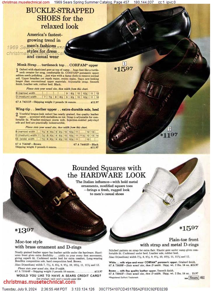 1969 Sears Spring Summer Catalog, Page 457