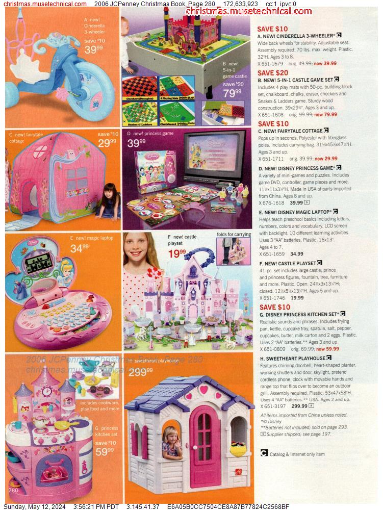 2006 JCPenney Christmas Book, Page 280