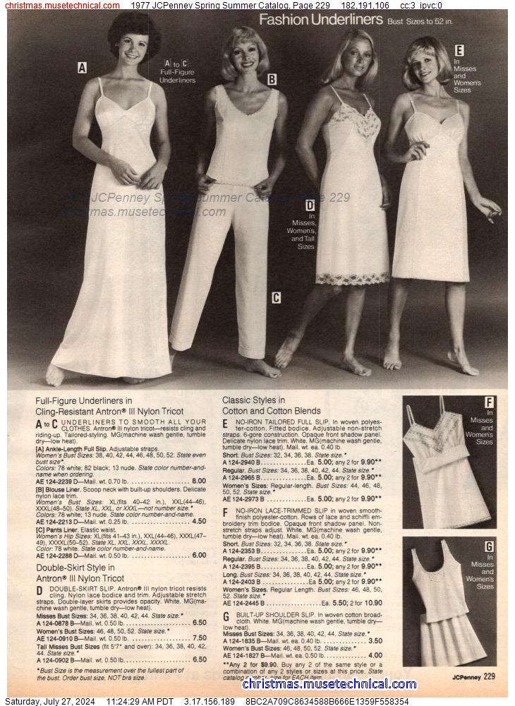1977 JCPenney Spring Summer Catalog, Page 229