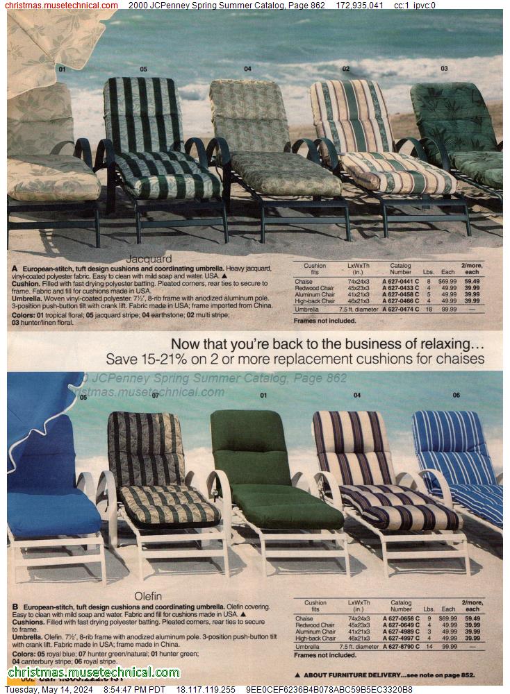 2000 JCPenney Spring Summer Catalog, Page 862