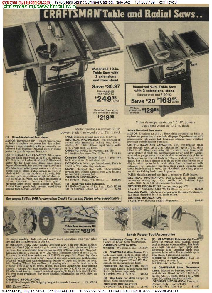 1976 Sears Spring Summer Catalog, Page 662