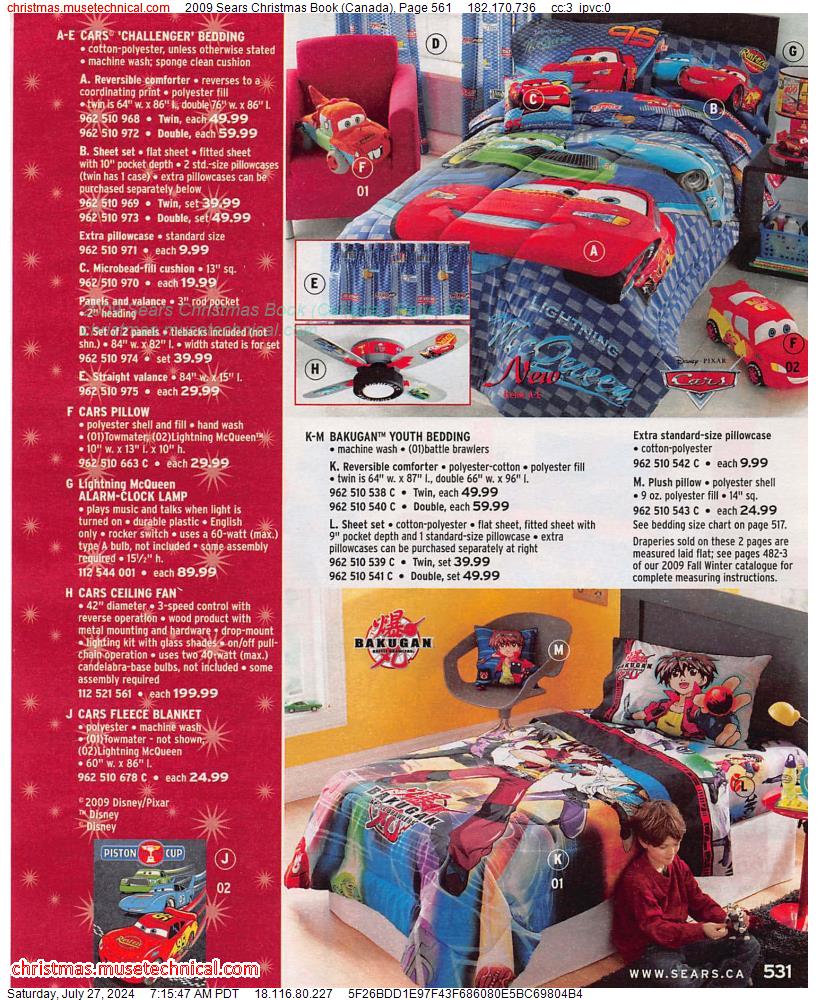 2009 Sears Christmas Book (Canada), Page 561