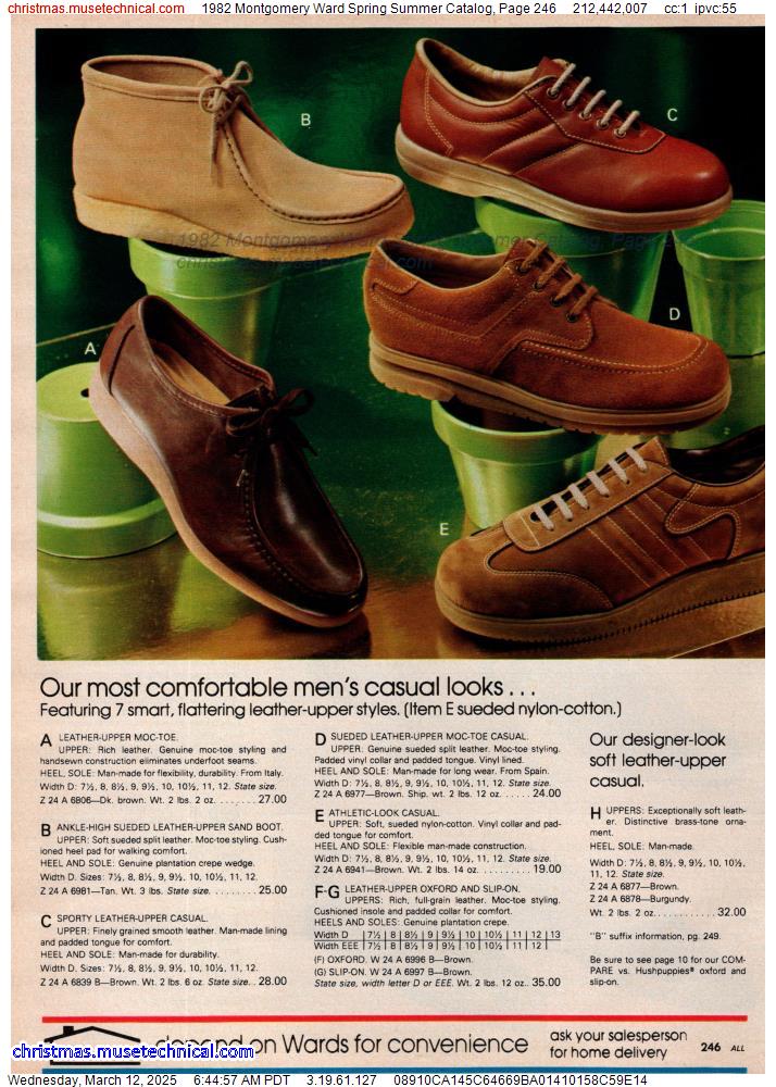 1982 Montgomery Ward Spring Summer Catalog, Page 246