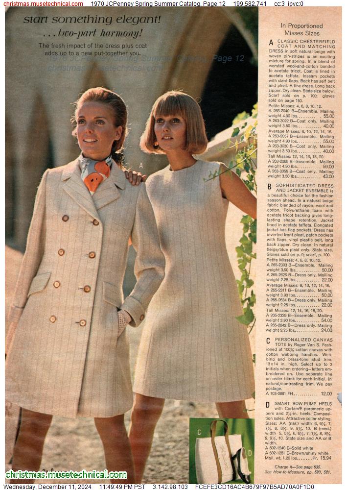 1970 JCPenney Spring Summer Catalog, Page 12