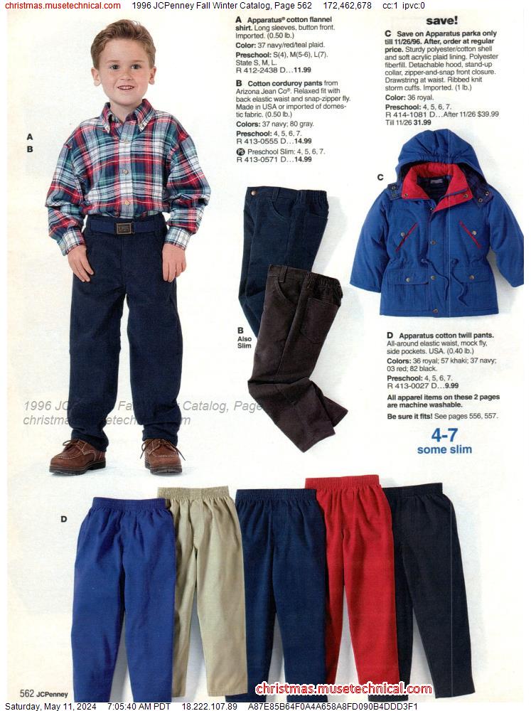 1996 JCPenney Fall Winter Catalog, Page 562