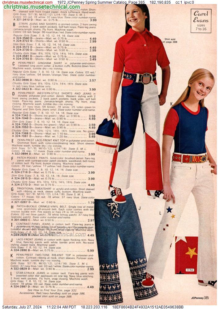 1972 JCPenney Spring Summer Catalog, Page 385